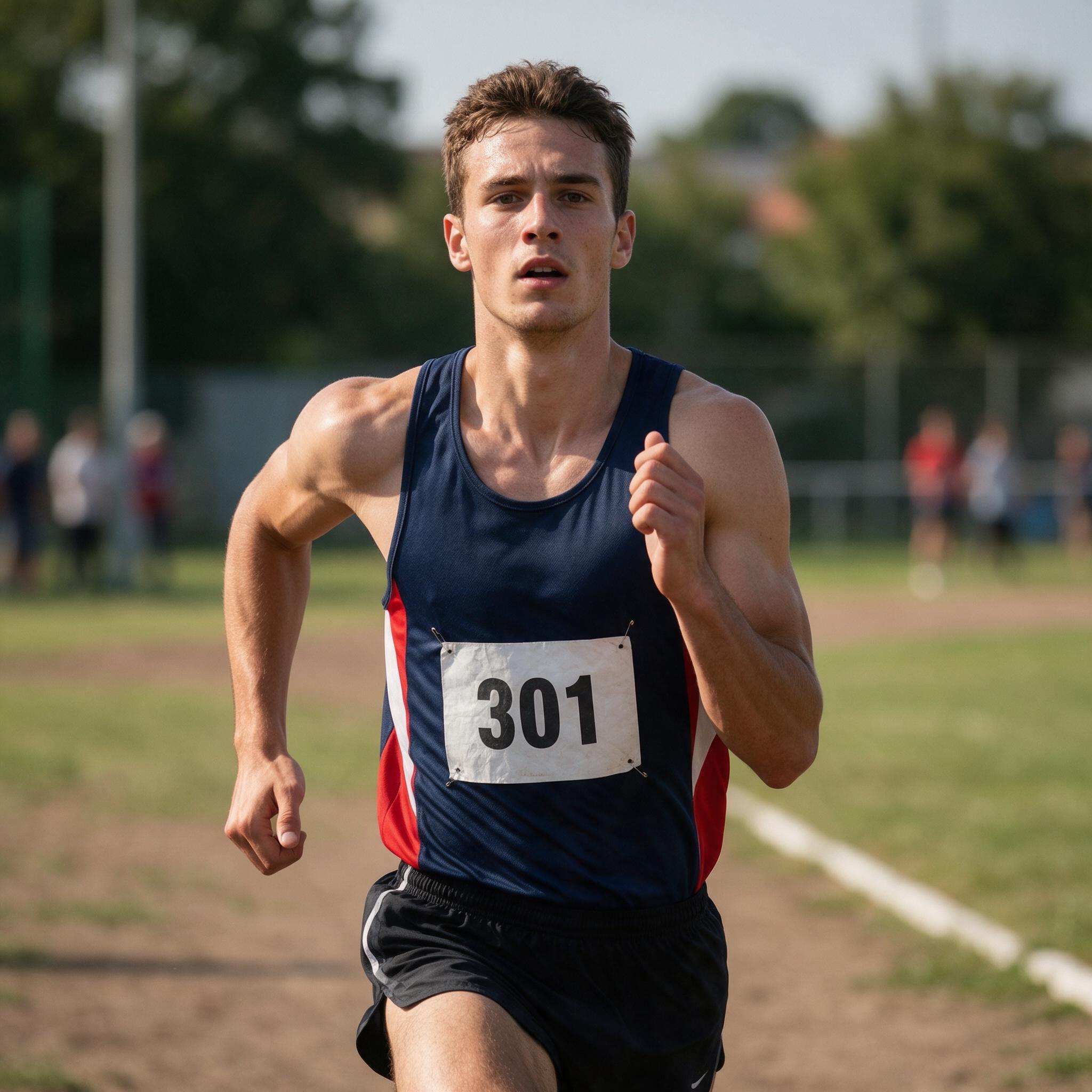 Sportista koji se priprema za trening i radi na mentalnoj motivaciji